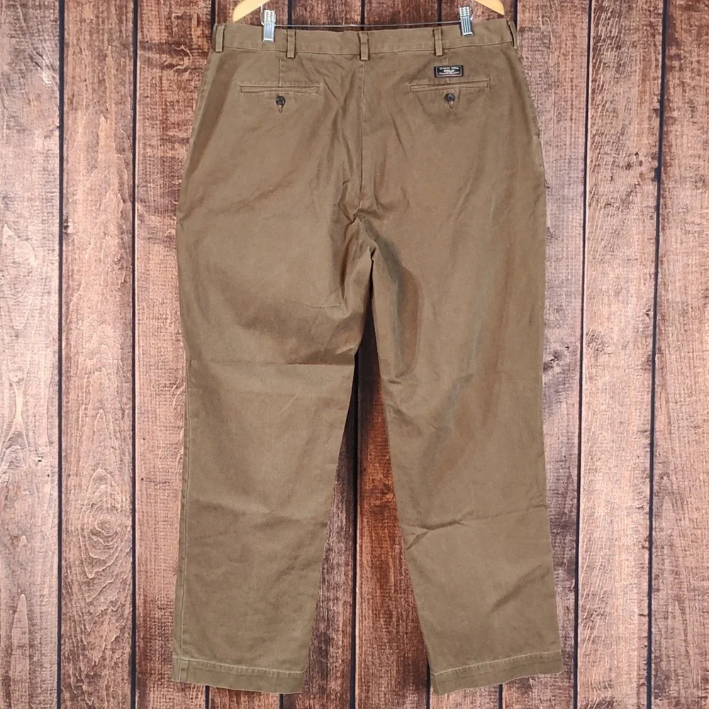 40x32 Vtg Classic Polo Brown Chino Excellent Condition